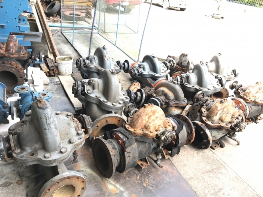 ขายหัวปั้มน้ำแรงเหวี่ยง Split case Peerless pump made in USA มี 2 ขนาด เข้า 8นิ้ว ออก 6นิ้ว กับ เข้า 6นิ้ว ออก 6นิ้ว ใบพัดทองเหลือง สภาพสวย พร้อมใช้งาน หมุนนิ่มทุกตัวครับ มาเลือกชมได้ครับ
