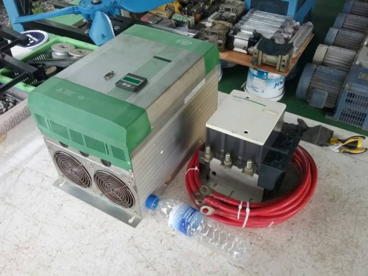 ขาย 8 หมื่น ชุดควบคุม อินเวอร์เตอร์ และ Soft-Starters ระบบโปรแกรม สำหรับแก้ปัญหาค่าไฟแพง การควบคุมแหล่งจ่าย รุ่น CD3000E กระแสคุมเต็มที่ 250A พร้อม แม๊กเนติก และ สายจั๊มเมน ชนาด 100 HP. ครบชุด สภาพสวย พร้อมใช้งาน มาเอาเอง