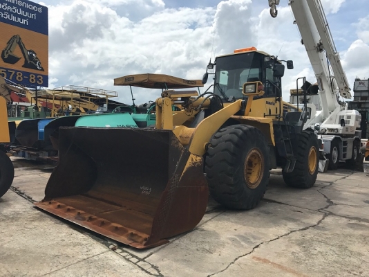 รถตักล้อยาง Komatsu WA380-5 รถเก่านอก สภาพดี พร้อมใช้งาน 091 695-6445