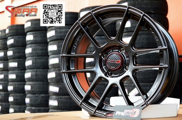 LENSO PROJECT-D-SPEC-K ขอบ15 สีHYPER DARK