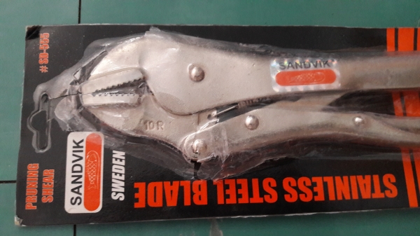 ขายคีมล็อกSANDVIK BAHCO MADE IN SWEDEN.ใหม่เก่าเก็บ