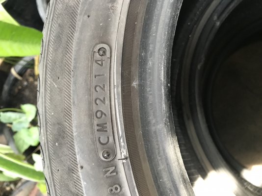 ขายยางรถยนต์  TOYO 195-55-15 ปี 22-14 มี 3เส้นเส้นละ 600 บาท