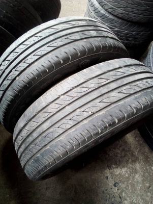 215/60R16  Firestone TZ700 ปี15  มี 2 เส้น tel. 081-427-3941