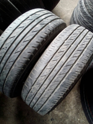 215/60R16  Firestone TZ700 ปี15  มี 2 เส้น tel. 081-427-3941
