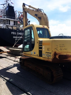 ขาย รถขุด KOMATSU PC120-6E คอนโทรลสั้น ไฟฟ้าครบ เอวแน่น เก่านอกแท้ โทร.098-2564422  Line: @ktbmotor