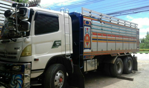 ขายรถพ่วง 18 ล่อ แม่-ลูก กระบะเนียมดั้ม HINO 320 ปี.49 รถสวยขั้นเทพ ย่าง 80\% พร้อมวิ้ง หัวสวยทั้งภายนอก ภายใน ราคา.1950000 สนใจติดต่อ โทร.&amp;ลาย 0813531946 รถอยู่ สุพรรณ
