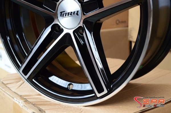 CV5 TORQ ขอบ15 4X100 BKF วงละ 2,750 บาท CV5 TORQ ขอบ15 4X100 BKF วงละ 2,750 บาท