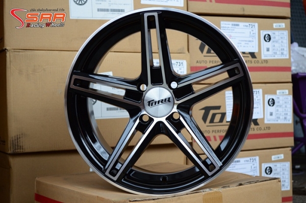 CV5 TORQ ขอบ15 4X100 BKF วงละ 2,750 บาท CV5 TORQ ขอบ15 4X100 BKF วงละ 2,750 บาท
