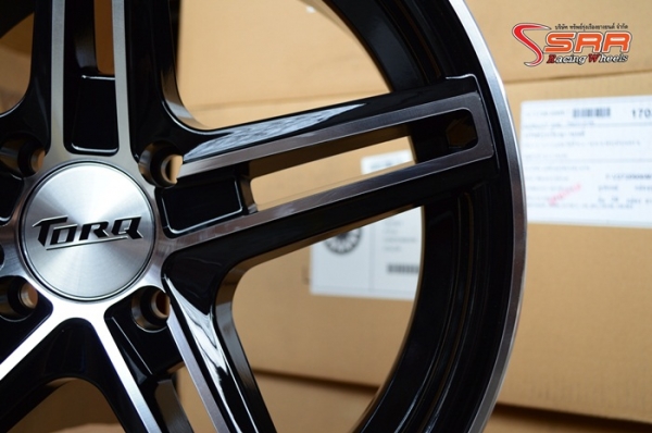 CV5 TORQ ขอบ15 4X100 BKF วงละ 2,750 บาท CV5 TORQ ขอบ15 4X100 BKF วงละ 2,750 บาท
