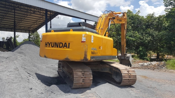 ขาย แบคโฮ HYUNDAI 160 LC - 7 ปี 57 ใช้งานแค่ 7,000 ชม. เครื่องแน่น ปั้มดี ช่วงล่างเต็ม แอร์หนาว เอกสารใบแจ้งจำหน่าย