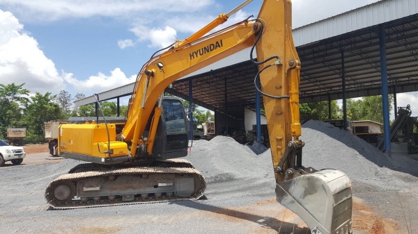ขาย แบคโฮ HYUNDAI 160 LC - 7 ปี 57 ใช้งานแค่ 7,000 ชม. เครื่องแน่น ปั้มดี ช่วงล่างเต็ม แอร์หนาว เอกสารใบแจ้งจำหน่าย