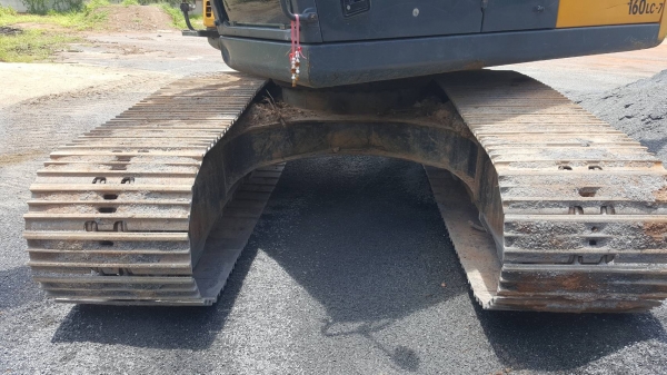 ขาย แบคโฮ HYUNDAI 160 LC - 7 ปี 57 ใช้งานแค่ 7,000 ชม. เครื่องแน่น ปั้มดี ช่วงล่างเต็ม แอร์หนาว เอกสารใบแจ้งจำหน่าย