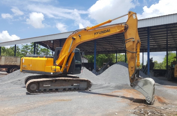 ขาย แบคโฮ HYUNDAI 160 LC - 7 ปี 57 ใช้งานแค่ 7,000 ชม. เครื่องแน่น ปั้มดี ช่วงล่างเต็ม แอร์หนาว เอกสารใบแจ้งจำหน่าย