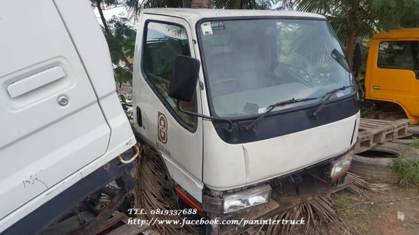FROM JAPANหัวเก๋งรถบรรทุก 4 ล้อ ,6 ล้อเล็ก / CABIN MITSUBISHI CANTER รุ่น:FB511B (มีขาหน้า/มีขาหลัง /รุ่นยกหัวไม่ได้) ราคาเพียง 32,000 บาท สนใจรีบติดต่อ 0819337688