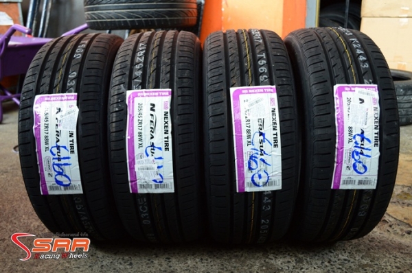NEXEN SU4 205/45R17 ปี17 เส้นละ 2,250 บาท