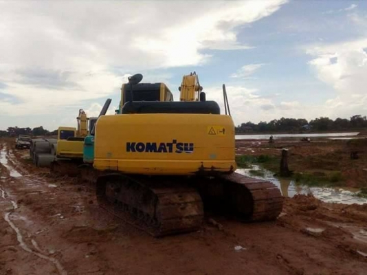 รถแบคโฮ KOMATSU PC160LC-8 สภาพดี ไฟฟ้าครบ พร้อมใช้งาน