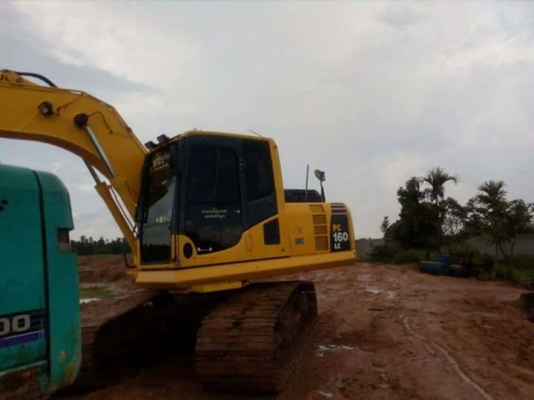 รถแบคโฮ KOMATSU PC160LC-8 สภาพดี ไฟฟ้าครบ พร้อมใช้งาน
