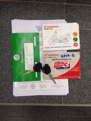 Honda Wave110i หัวฉีด รถมือเดียว เดิม เครื่องดีมาก