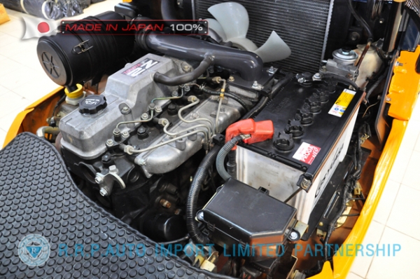 ขายรถโฟล์คลิฟท์มือสอง TOYOTA รุ่น 7FD25-16933 นำเข้าจากประเทศญี่ปุ่น 100\% ไม่เคยใช้งานในไทย