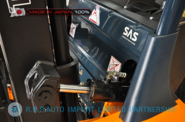 ขายรถโฟล์คลิฟท์มือสอง TOYOTA รุ่น 7FD25-16933 นำเข้าจากประเทศญี่ปุ่น 100\% ไม่เคยใช้งานในไทย