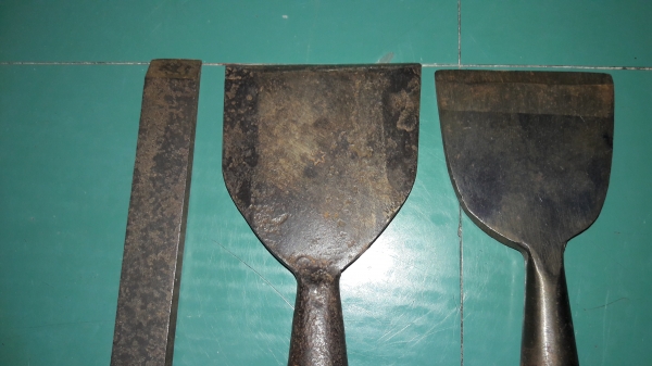 ขายสิ่วขนาดใหญ่ชุด3ตัว งานเก่ามือสองสภาพดี3ขนาด