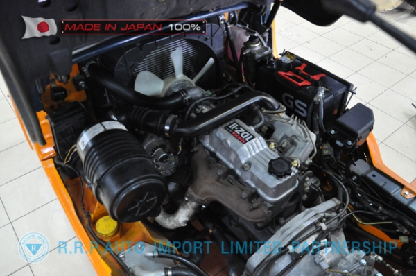 ขายรถโฟล์คลิฟท์มือสอง TOYOTA รุ่น 7FD25-16355 นำเข้าจากประเทศญี่ปุ่น 100\% ไม่เคยใช้งานในไทย