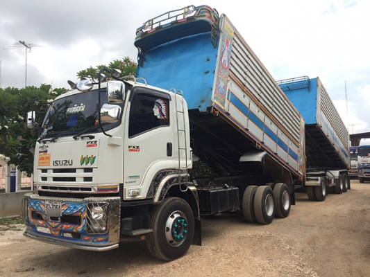 ขาย ISUZU DECA FXZ 360 ดั้มพ์มิเนียมเสรีชัย ปี 56 สภาพเดิมๆ