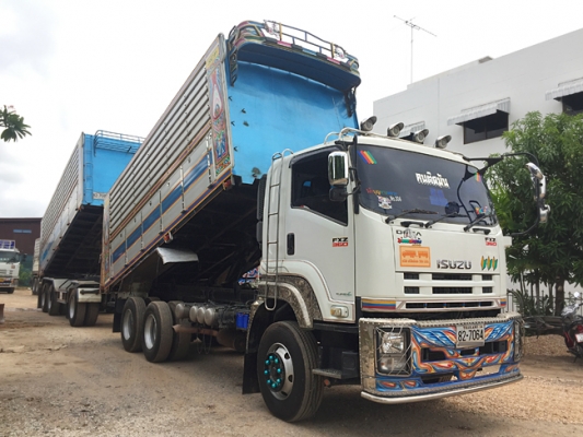ขาย ISUZU DECA FXZ 360 ดั้มพ์มิเนียมเสรีชัย ปี 56 สภาพเดิมๆ