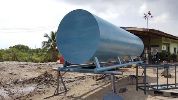 ขายถังน้ำมันขนาด 10000 ลิตร เหล็กหนา 6 มิลมือสอง