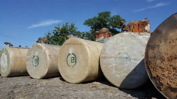 ขายถังน้ำมันขนาด 10000 ลิตร เหล็กหนา 6 มิลมือสอง