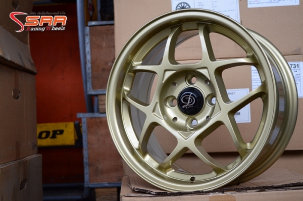 SPEED 5 ขอบ15X7 ET+38 4X100 YLGD