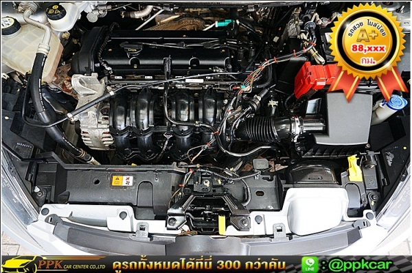 2011 FORD FIESTA 1.4 E20 สีบรอนซ์เงิน เกียร์ธรรมดา