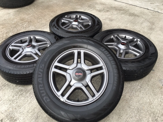 ล้อแม็กป้ายแดง ISUZU 1.9 Blue Power X-Series  พร้อมยางป้ายแดง 215-70-16 ปลายปี 16