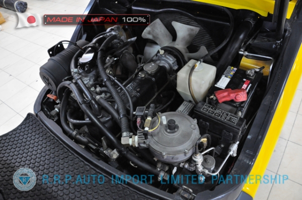 ขายรถโฟล์คลิฟท์มือสอง KOMATSU รุ่น FG25LT-15-571613 นำเข้าจากประเทศญี่ปุ่น 100\% ไม่เคยใช้งานในไทย