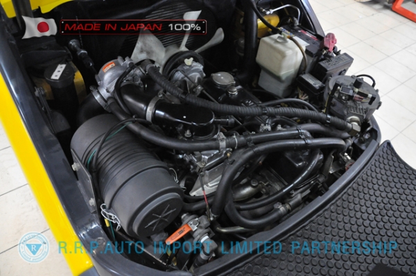 ขายรถโฟล์คลิฟท์มือสอง KOMATSU รุ่น FG25LT-15-571613 นำเข้าจากประเทศญี่ปุ่น 100\% ไม่เคยใช้งานในไทย