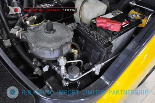 ขายรถโฟล์คลิฟท์มือสอง KOMATSU รุ่น FG25LT-15-571613 นำเข้าจากประเทศญี่ปุ่น 100\% ไม่เคยใช้งานในไทย