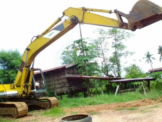 KOBELCO SK200MACK IIIไฟฟ้าตัด เอวแน่น ช่วงล่างเต็มทำงานไม่โหลด