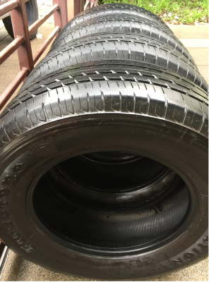 ยาง Firestone 265 65 17 ปี16 ดอกเต็ม เนื้อนิ่มๆ ใช้ยาว ราคาไม่แพง