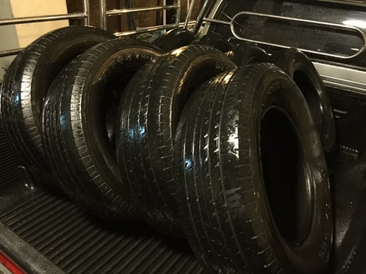 ยาง Firestone 265 65 17 ปี16 ดอกเต็ม เนื้อนิ่มๆ ใช้ยาว ราคาไม่แพง