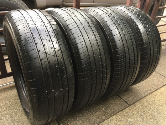 ยาง Firestone 265 65 17 ปี16 ดอกเต็ม เนื้อนิ่มๆ ใช้ยาว ราคาไม่แพง