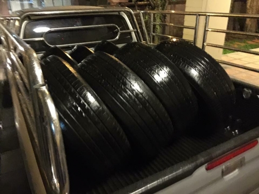 ยาง Firestone 265 65 17 ปี16 ดอกเต็ม เนื้อนิ่มๆ ใช้ยาว ราคาไม่แพง