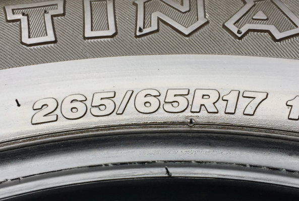 ยาง Firestone 265 65 17 ปี16 ดอกเต็ม เนื้อนิ่มๆ ใช้ยาว ราคาไม่แพง
