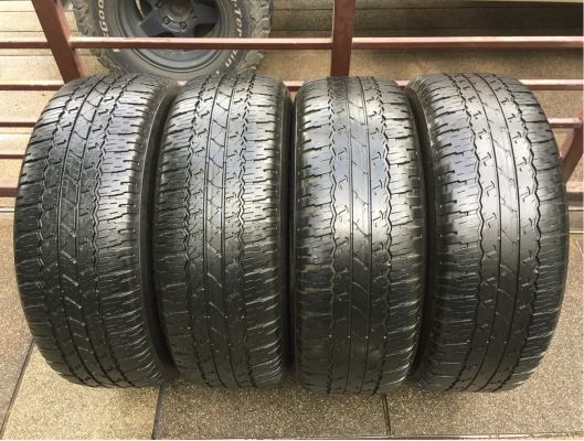 ยาง All Bridgestone 265 65 17 กลางปี15 ดอกเยอะ ไม่มีปะ เนื้อนิ่มๆ ราคาไม่แพง