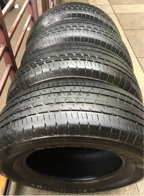 ยาง Firestone 265 65 17 กลางปี15 ดอกเต็ม ไม่มีปะ เนื้อนิ่มๆ ใช้ยาว ราคาไม่แพง