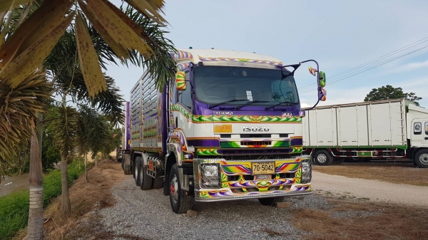 ขาย ISUZU 360 แรงม้า ปี 54 แม่ลูกกระบะล่องไม่ดั้ม อู่สหะกิจ เครื่องดี เกียร์ดี พร้อมแยกขายแม่ลูก ราค
