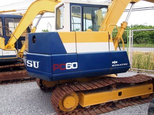 ขาย รถขุด KOMATSU PC60-5 เครื่องดี ระบบไฮดรอลิคไว เหมาะสำหรับมือใหม่ ราคาประหยัด  โทร.098-2564422  Line: @ktbmotor
