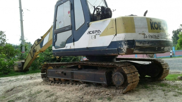 ขายด่วน KOBELCO SK120 MART III เครื่องปั้มดี ไฟฟ้าอยู่ครับ แอร์เย็น ตัวเดินดี เฟรมสวย รถพร้อมทำงาน เอกสารสัญญาซื้อขาย สนใจ 093-0764943
