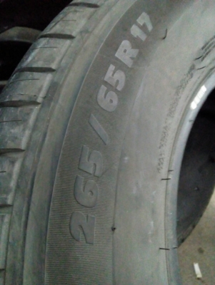 265/65R17   MICHELIN LATITUDE CROSSTERRAIN สวยๆ   ชุด 4 เส้น  tel. 081-427-3941