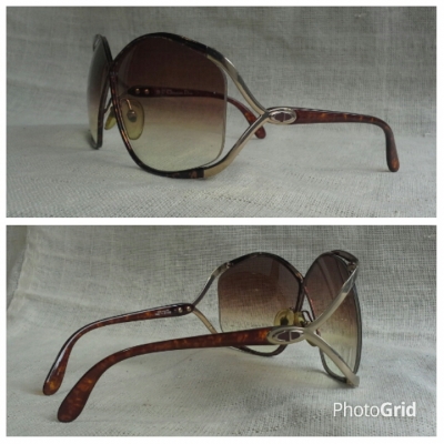 แว่นตาบัตเตอร์ฟายล์ ค.ศ.1983  &#039;โฉมสะคราญอันดับหนึ่งของแผ่นดิน&#039;  Vintage CHRISTIAN DIOR handmade in Austria