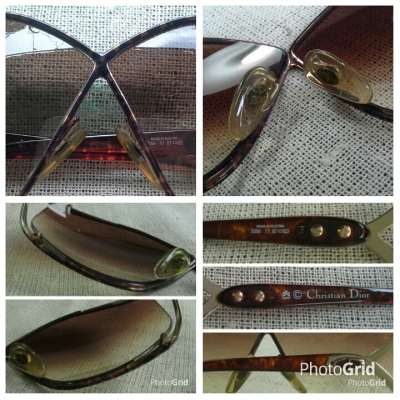 แว่นตาบัตเตอร์ฟายล์ ค.ศ.1983  &#039;โฉมสะคราญอันดับหนึ่งของแผ่นดิน&#039;  Vintage CHRISTIAN DIOR handmade in Austria